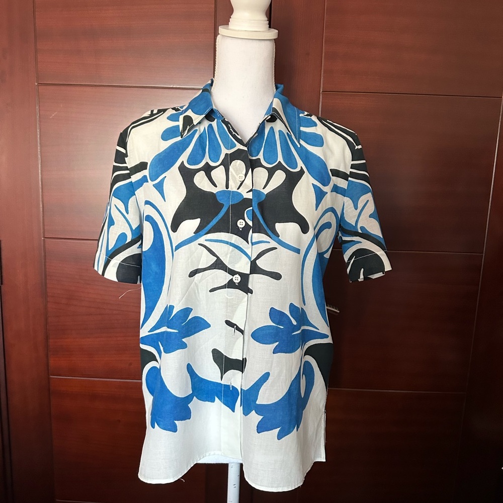 Zara women short sleeve shirt new